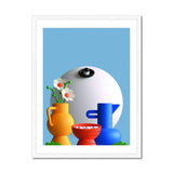 Prodigi Fine art 18"x24" / White Frame César Pelizer | Big Egg