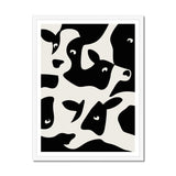 Prodigi Fine art 18"x24" / White Frame Cow Framed Print