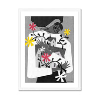 Prodigi Fine art 18"x24" / White Frame Fernando Cobelo | Love your neighborhood Framed Print