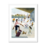 Prodigi Fine art 18"x24" / White Frame Marcellus Hall | Skatepark Framed Print