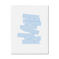 Prodigi Fine art 18"x24" / White Frame Ryan Carl | Stack of Stripes