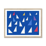 Prodigi Fine art 24"x18" / Natural Frame Ben Hickey | Sailing Framed Print