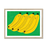 Prodigi Fine art 24"x18" / Natural Frame Tess Smith-Roberts | Bananas
