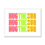Prodigi Fine art 24"x18" / White Frame Sarah Boris | Hug the Sun Framed Print