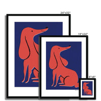 Prodigi Fine art Dog Framed Print