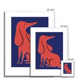 Prodigi Fine art Dog Framed Print
