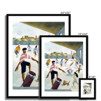 Prodigi Fine art Marcellus Hall | Skatepark Framed Print
